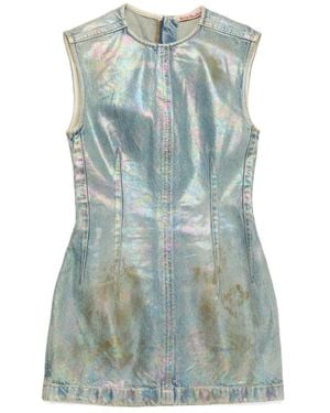 Acne Studios Kleedjes ,Blauw ,Short Kleedjes