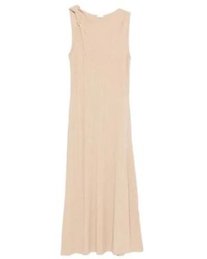 JOSEPH Kleedjes ,Arty Dress Knit Pliss - Naturel