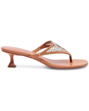 AMINA MUADDI Stilvolle Mules - Pink
