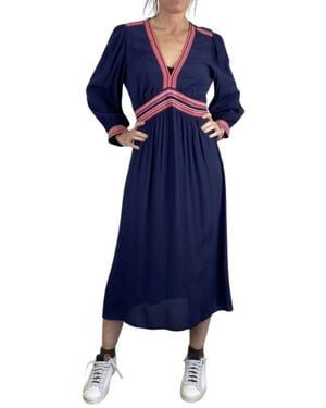 Ba&sh Midi Dresses - Blue