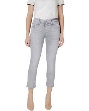 Street One Jeans ,Grijs ,Katoen Qr Style-Jane Slim Jeans