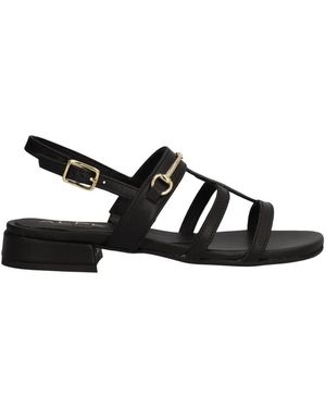 Alpe Flat Sandals - Black