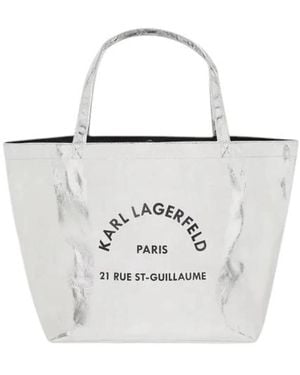 Karl Lagerfeld Tote Bags - Bianco