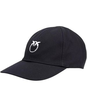 Pinko Pet Met Klep En Geborduurd Logo - Blauw