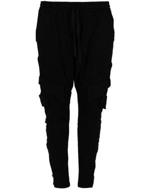 LA HAINE INSIDE US Slim-Fit Trousers - Noir