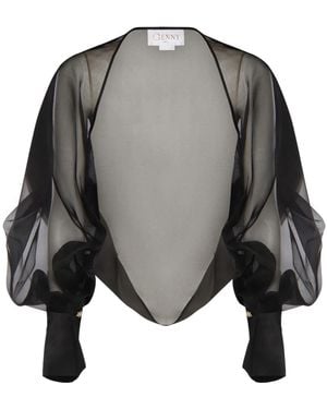 Genny Blouses - Grey