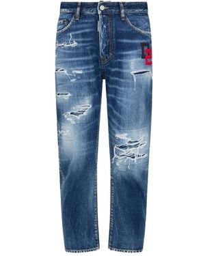 DSquared² Bro Denim Jeans - Blauw