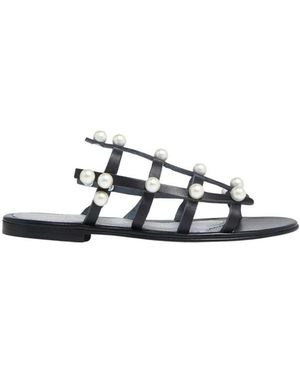 Elina Linardaki Flat Sandals - Bianco