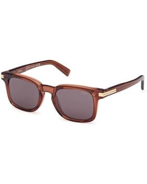 ZEGNA Sunglasses - Brown