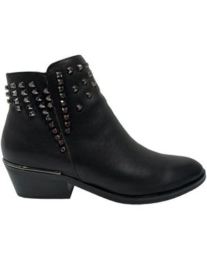 Alma En Pena. Cowboy Boots - Black