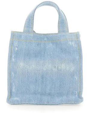 Acne Studios Tote Bags - Blu