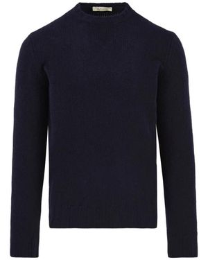 FILIPPO DE LAURENTIIS Round-Neck Knitwear - Blue