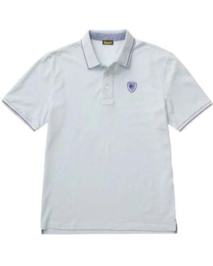 Blauer Polo Shirts - Azul