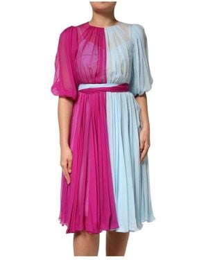 Dolce & Gabbana Midi Dresses - Pink