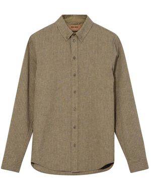 Mos Mosh Casual Shirts - Green