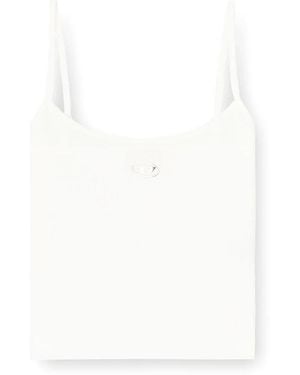 DIESEL Sleeveless Tops - Blanco