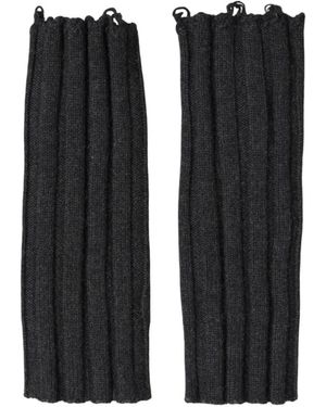 Dolce & Gabbana Vingerloze Handschoenen - Zwart