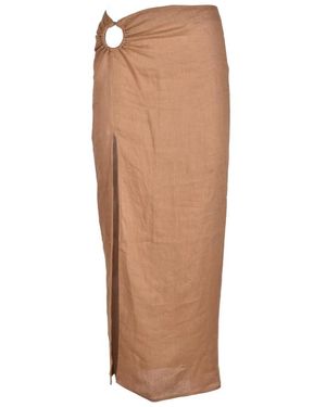 ACTUALEE Maxi Skirts - Marron