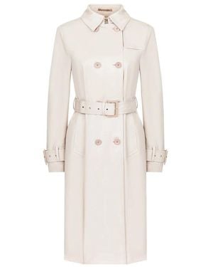 Herno Trench Coats - White