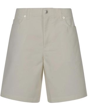 Maison Kitsuné Denim Shorts - Grau