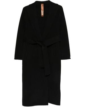 GLOX Belted Coats - Noir
