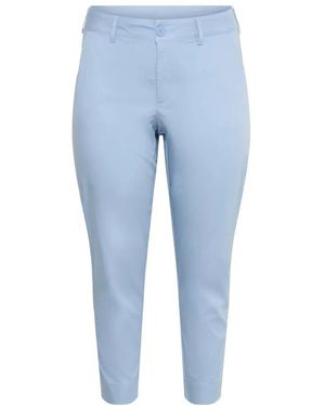 Kaffe Cropped Trousers - Azul