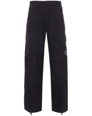 C.P. Company Straight Trousers - Blauw