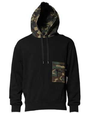 Dolce & Gabbana Hoodies - Black