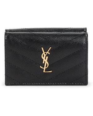Saint Laurent Accessoires ,Zwart ,Wallets & Cardholders