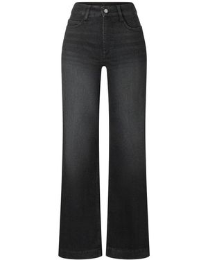 M·a·c Dream wide authentic mega flex jeans - Schwarz