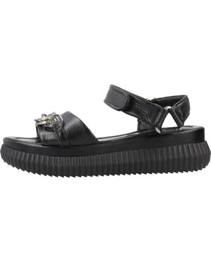 Mjus Schoenen ,Zwart ,Leer Palau Sandal