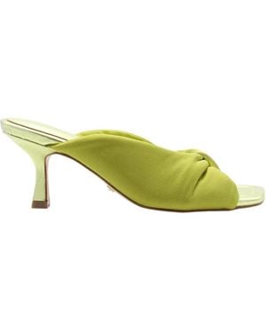 Guess Heeled Mules - Yellow