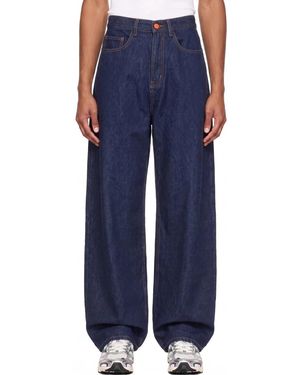 BeWider Loose-Fit Jeans - Blu