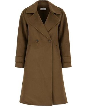 The Dynamis Studio Double-Breasted Coats - Marrón