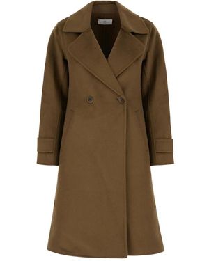 The Dynamis Studio Double-Breasted Coats - Marrone