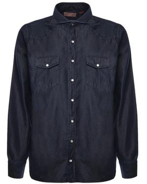 Borriello Denim Shirts - Blue
