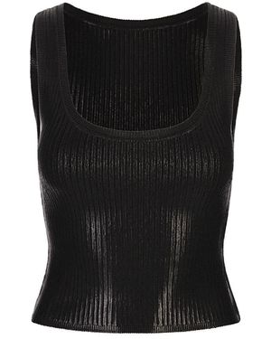 DSquared² Sleeveless Tops - Black