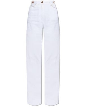 Versace Jeans ,Wit ,Katoen Medusa '95 Regular-Fit Jeans