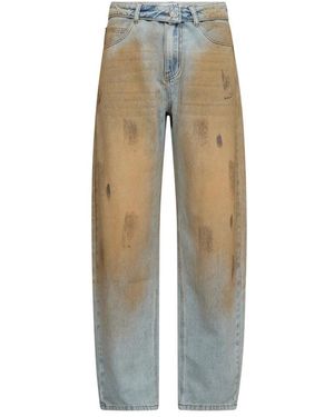 Haute L'Amitié Loose-Fit Jeans - Multicolor