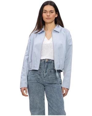 Ibana Overhemden ,Blauw Jassen Jarita