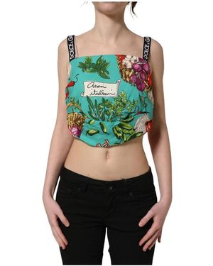 Dolce & Gabbana Sleeveless Tops - Verde