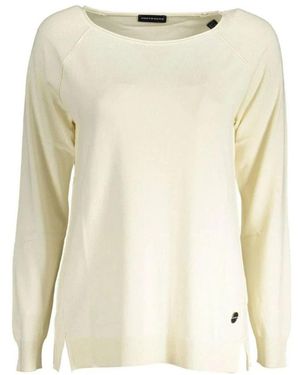 North Sails Baumwoll-Sweatshirt Mit Rundhalsausschnitt - Natur