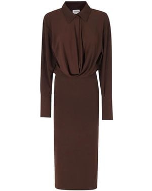 ANDAMANE Shirt Dresses - Marrón