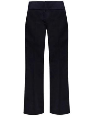 Courreges Broeken ,Blauw ,Rechte Broek