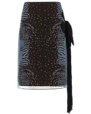 Ferragamo Short Skirts - Black