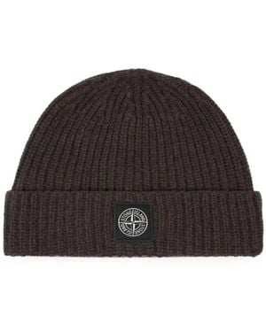 Stone Island Beanies - Nero