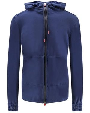 Kiton Zip-Throughs - Blue