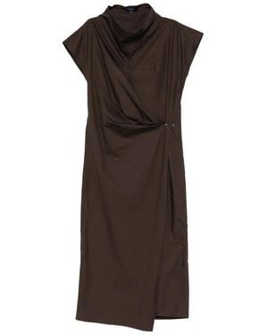Soeur Midi Dresses - Brown