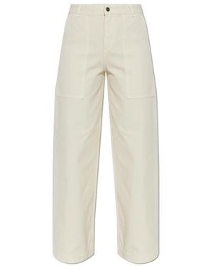 Moncler Wide Pants - Natural