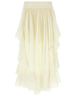 Zimmermann Maxi Skirts - Yellow
